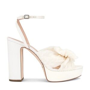 GUC! ✨ Loeffler Randall Natalia Pleated Knot Platform Heels